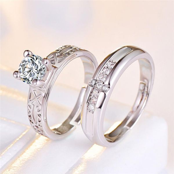 wedding rings personalized stainless steel adjustable iron tower and cross lovers ring 2pcs/pair, Slivery;golden
wedding rings personalized stainless steel adjustable iron tower and cross lovers ring 2pcs/pair, Slivery;golden