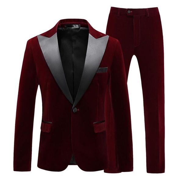 men's suits & blazers velvet wedding men suit autumn winter tuxedo groom 2 pcs party host marriage jacket pants plus size closure-colla, White;black
men's suits & blazers velvet wedding men suit autumn winter tuxedo groom 2 pcs party host marriage jacket pants plus size closure-colla, White;black