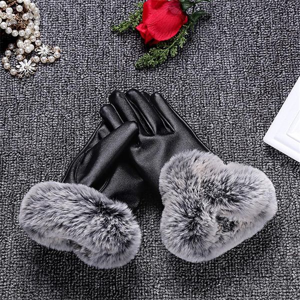 fingerless gloves ladies women luxury quality soft black pu leather winter driving warm solid color, Blue;gray
fingerless gloves ladies women luxury quality soft black pu leather winter driving warm solid color, Blue;gray