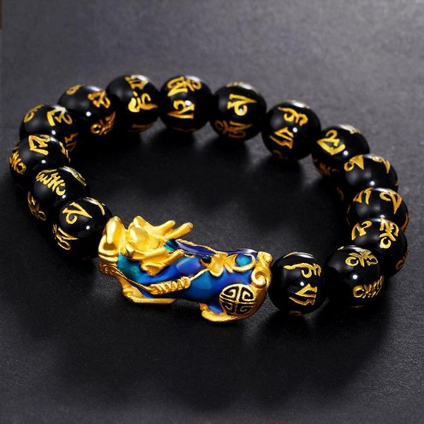 charm bracelets boeycjr buddhism pixiu brave troops novel mantra temperature change color lucky energy bangles & for men gift 2021, Golden;silver
charm bracelets boeycjr buddhism pixiu brave troops novel mantra temperature change color lucky energy bangles & for men gift 2021, Golden;silver
