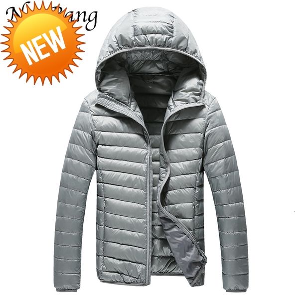 newbang brand men's down jacket ultra light men warm s hooded lightweight coat feather puffer parka windproof, Black
newbang brand men's down jacket ultra light men warm s hooded lightweight coat feather puffer parka windproof, Black