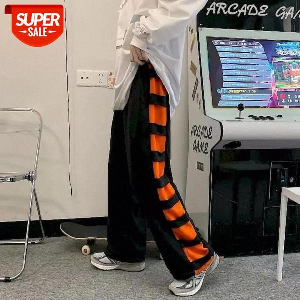 south korea ins korean hollow loose straight pants casual sports pants women sweatpants plus size clothes womens fashion punk #lu1d, Black;white
south korea ins korean hollow loose straight pants casual sports pants women sweatpants plus size clothes womens fashion punk #lu1d, Black;white