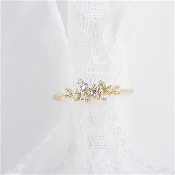 wedding rings 2021 spring/summer 18-karat gold encrusted ring nine ladies accessories engagement for women, Slivery;golden
wedding rings 2021 spring/summer 18-karat gold encrusted ring nine ladies accessories engagement for women, Slivery;golden