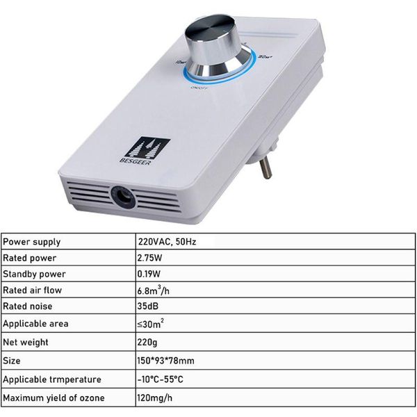 plug in ozone air purifier cleaner o3 generator for room office bedroom toilet home travel deodorization sterilizer purifiers
plug in ozone air purifier cleaner o3 generator for room office bedroom toilet home travel deodorization sterilizer purifiers