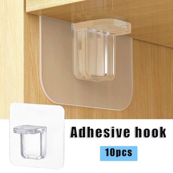 hooks & rails 10 pcs shelf support pegs punch self adhesive shelves clips for kitchen cabinet book strong partition pin
hooks & rails 10 pcs shelf support pegs punch self adhesive shelves clips for kitchen cabinet book strong partition pin