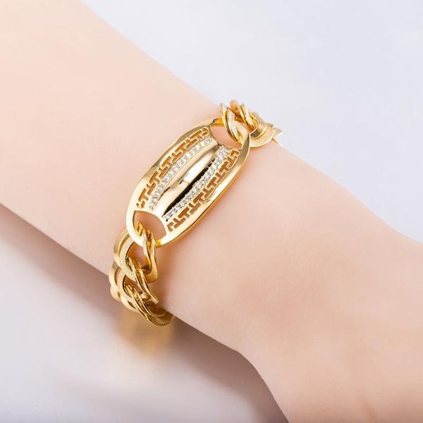 link, chain fashion charm gold bracelets for women dainty elegant crystal bracelet bangles deluxe austrian zircon rectangle jewelry, Black
link, chain fashion charm gold bracelets for women dainty elegant crystal bracelet bangles deluxe austrian zircon rectangle jewelry, Black