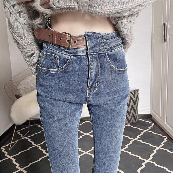 new autumn and winter in 2021, slim and versatile jeans, leggings, pencil pants, capris, ladies' fashion, Blue
new autumn and winter in 2021, slim and versatile jeans, leggings, pencil pants, capris, ladies' fashion, Blue