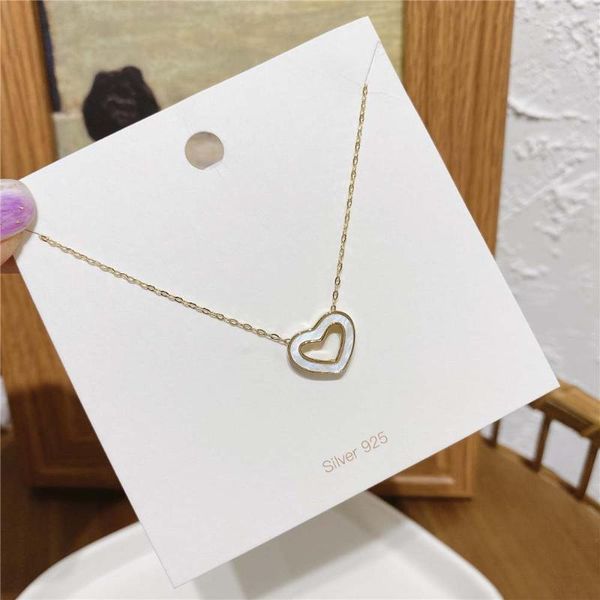 pendant necklaces shela heart for women s925 sterling silverchain wedding party trendy fashion jewelry accessories high quality, Silver
pendant necklaces shela heart for women s925 sterling silverchain wedding party trendy fashion jewelry accessories high quality, Silver