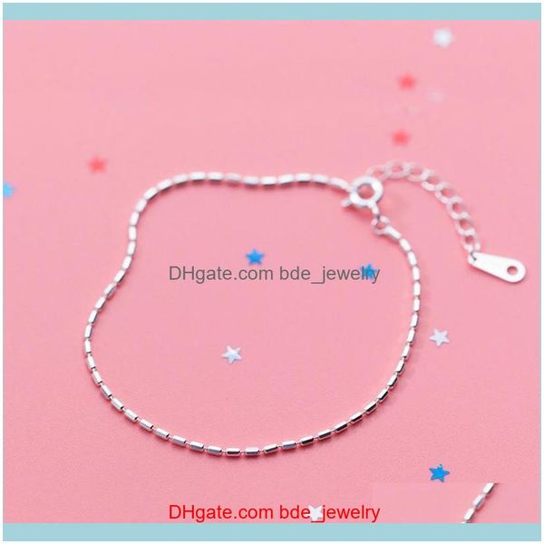 link, bracelets jewelrylink, chain 100% 925 sterling sier fashion women jewelry simplicity bracelet 15.5cm for gift girls lady drop delivery, Black
link, bracelets jewelrylink, chain 100% 925 sterling sier fashion women jewelry simplicity bracelet 15.5cm for gift girls lady drop delivery, Black