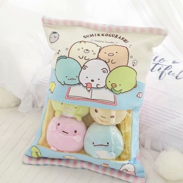 creative cute cartoon japanese bag of biological pillow cushion corner animal grab doll
creative cute cartoon japanese bag of biological pillow cushion corner animal grab doll
