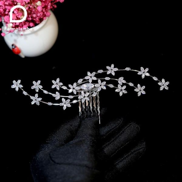 hair clips & barrettes simple bridal headdress cubic zirconia comb accessories ladies wedding ps010, Golden;silver
hair clips & barrettes simple bridal headdress cubic zirconia comb accessories ladies wedding ps010, Golden;silver