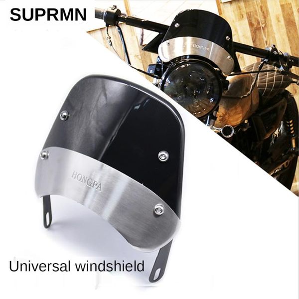 motorcycle windshield suitable for prince front cover retro 125 metal baffle protective
motorcycle windshield suitable for prince front cover retro 125 metal baffle protective