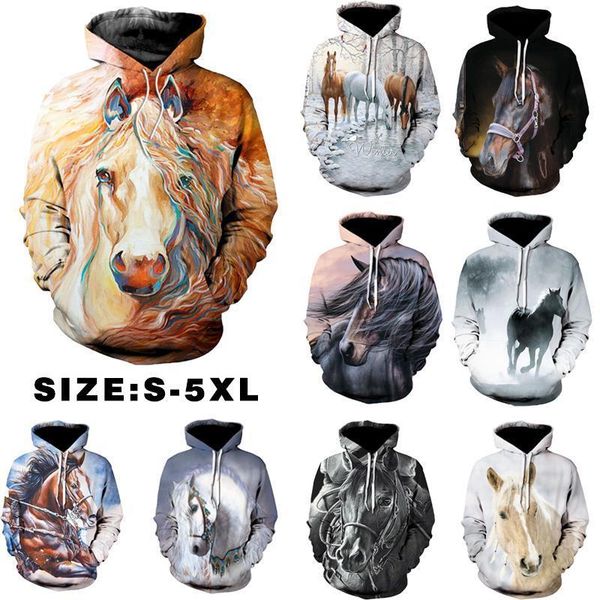 plus size s-5xl hoodies women sweatshirt 3d horse men couples clothes long sleeve pockets streetwear harajuku pullovers, Black
plus size s-5xl hoodies women sweatshirt 3d horse men couples clothes long sleeve pockets streetwear harajuku pullovers, Black