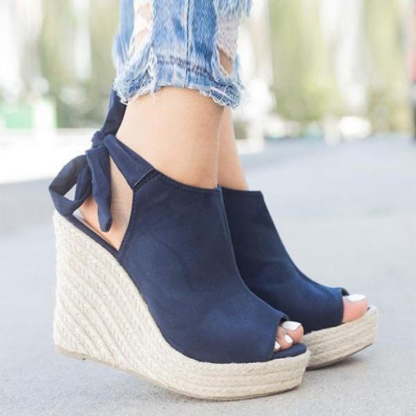 summer women's shoes ladies wedge peep toe sandals 2021 new lace up plus size platform suede fashion ankle strap casual shoes, Black
summer women's shoes ladies wedge peep toe sandals 2021 new lace up plus size platform suede fashion ankle strap casual shoes, Black