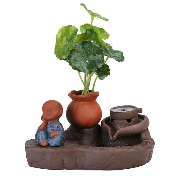 fragrance lamps the little monk backflow incense burner smoke waterfall holder retro ceramic censer home office craft decor
fragrance lamps the little monk backflow incense burner smoke waterfall holder retro ceramic censer home office craft decor