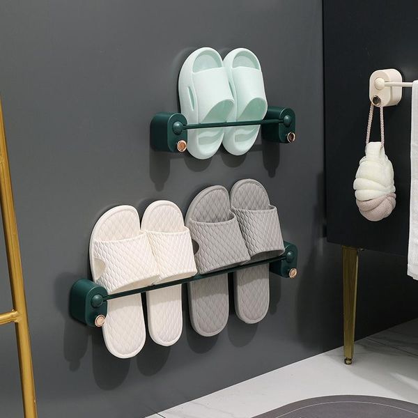 storage bags punch-wall mounted shoe rack foldable shoes hanger slippers drain shelf hanging holder bathroom organizer
storage bags punch-wall mounted shoe rack foldable shoes hanger slippers drain shelf hanging holder bathroom organizer