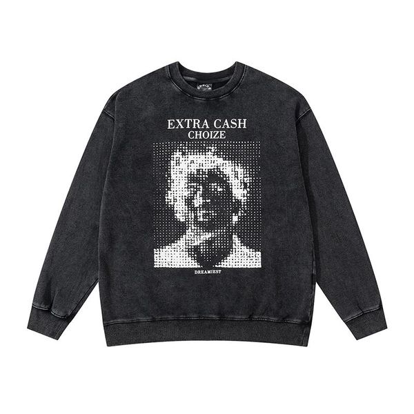 men's hoodies & sweatshirts japanese washed kids letter print retro casual autumn men and women round neck harajuku oversize loose, Black
men's hoodies & sweatshirts japanese washed kids letter print retro casual autumn men and women round neck harajuku oversize loose, Black