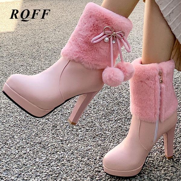 boots 2021 autumn winter ankle women pu leather faux fur super high heels platform fashion shoes round toe plus size 43 boot, Black
boots 2021 autumn winter ankle women pu leather faux fur super high heels platform fashion shoes round toe plus size 43 boot, Black
