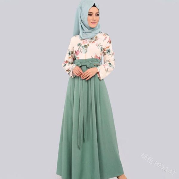 casual dresses 2021 long sleeve flower print women dress ethnic floral belt maxi kaftan robe women's woman, Black;gray
casual dresses 2021 long sleeve flower print women dress ethnic floral belt maxi kaftan robe women's woman, Black;gray