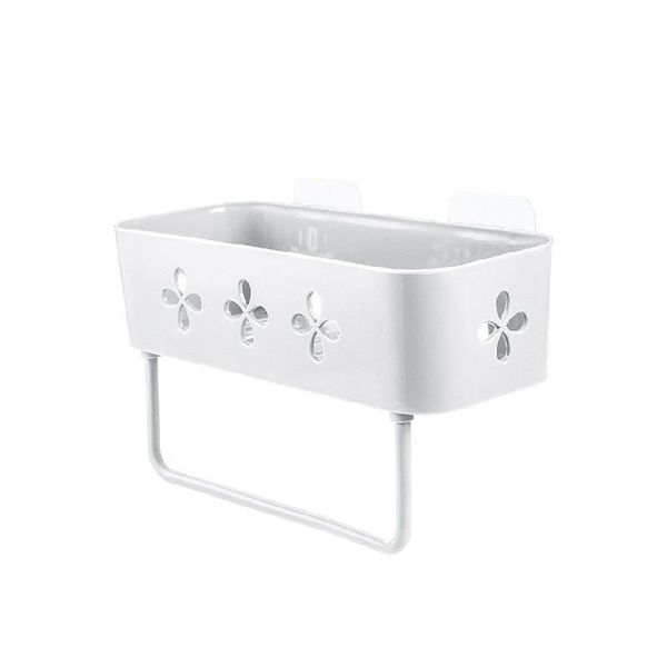 bathroom storage & organization creative perforated shelves kitchen plastic wall hanging toilet debris rack
bathroom storage & organization creative perforated shelves kitchen plastic wall hanging toilet debris rack