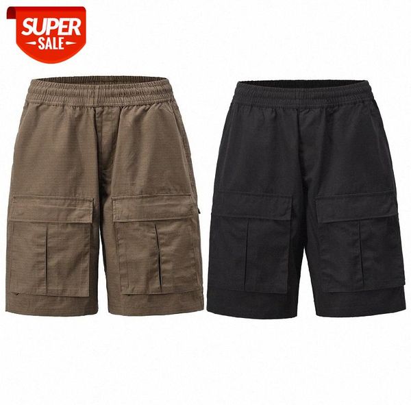 american street military fan can multi-pocket overalls shorts retro fashion sports casual five-point pants men #x299, Black
american street military fan can multi-pocket overalls shorts retro fashion sports casual five-point pants men #x299, Black