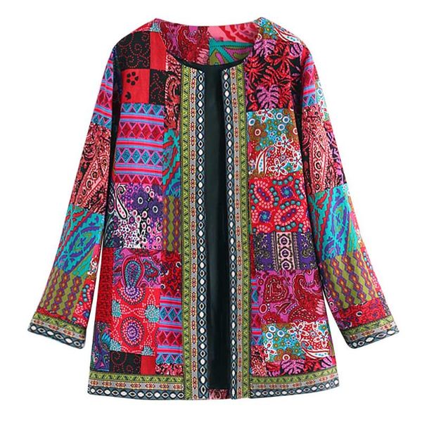 women's knits & tees 6xl jacket coat women fashion autumn winter ethnic floral print long sleeve loose cardigan outerwear chic top, White
women's knits & tees 6xl jacket coat women fashion autumn winter ethnic floral print long sleeve loose cardigan outerwear chic top, White