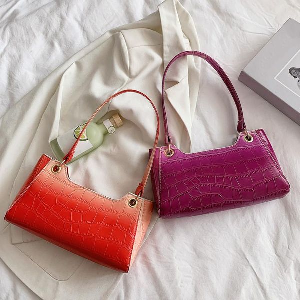 evening bags gradient pu leather handbag leisure ladies zipper alligator pattern underarm bag simple female daily
evening bags gradient pu leather handbag leisure ladies zipper alligator pattern underarm bag simple female daily