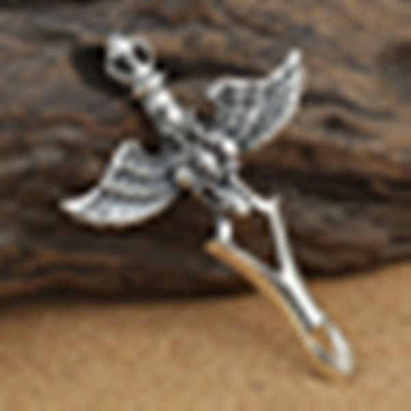 925 sterling silver angel wings sword pendant necklaces with white stones american european vintage antique designer luxury jewellery access 
925 sterling silver angel wings sword pendant necklaces with white stones american european vintage antique designer luxury jewellery access