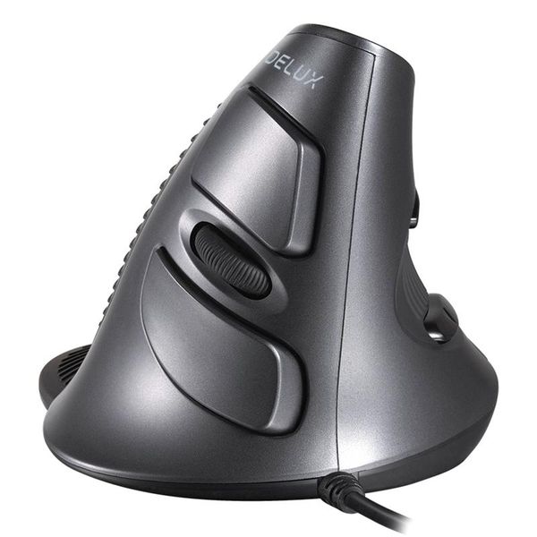 portable game players delux m618 wired vertical mouse, ergonomic side press optical used in computer, gaming, office
portable game players delux m618 wired vertical mouse, ergonomic side press optical used in computer, gaming, office
