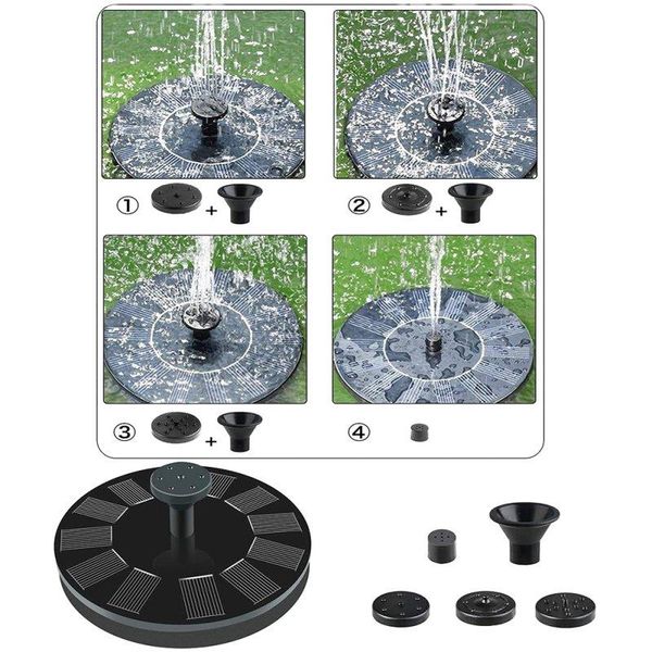 bird bath fountain 7v/6v solar powered fountain floating water pump 4 sprinkler heads garden pool pond yard garden decoration
bird bath fountain 7v/6v solar powered fountain floating water pump 4 sprinkler heads garden pool pond yard garden decoration