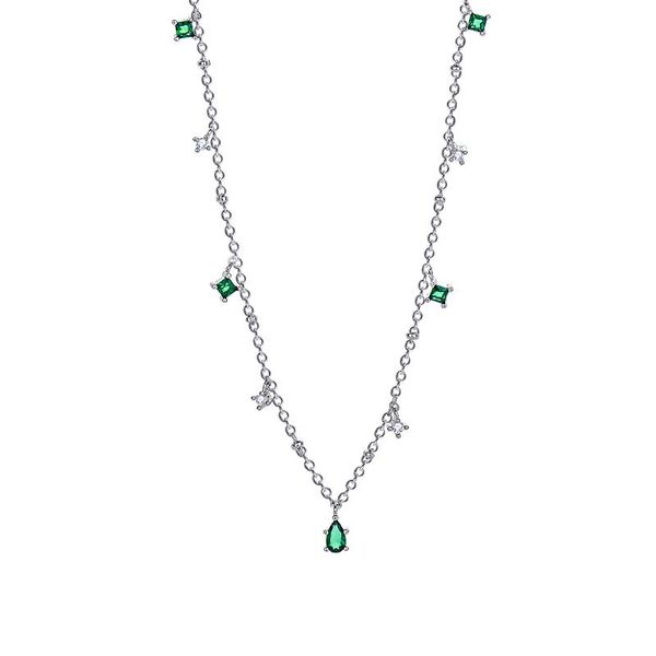 pendant necklaces tiny gemstone bead necklace green water drop shape for women party, Silver
pendant necklaces tiny gemstone bead necklace green water drop shape for women party, Silver