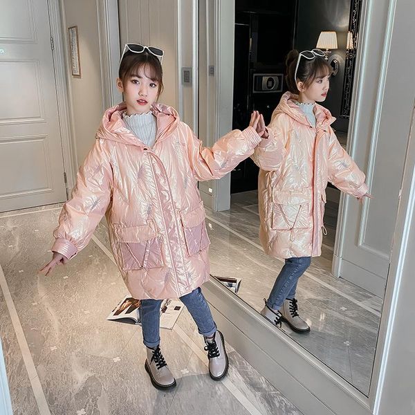 down coat winter girls warm jacket kids hooded thick outerwear clothes children teenage waterproof overcoat padded parkas 6 8 12 14 years, Blue;gray
down coat winter girls warm jacket kids hooded thick outerwear clothes children teenage waterproof overcoat padded parkas 6 8 12 14 years, Blue;gray