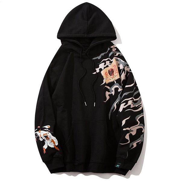 new japanese 2021 style samurai girl print harajuku hip hop streetwear hoodie loose sweatshirt long sleeve cotton autumn fleece pt3h, Black
new japanese 2021 style samurai girl print harajuku hip hop streetwear hoodie loose sweatshirt long sleeve cotton autumn fleece pt3h, Black
