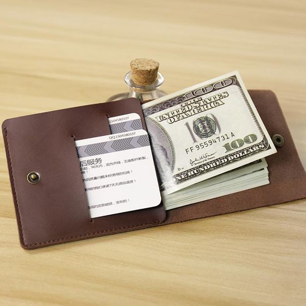 original design small ultra thin handmade men male genuine real leather wallets crazy horse purse credit bank card case holder, Red;black
original design small ultra thin handmade men male genuine real leather wallets crazy horse purse credit bank card case holder, Red;black