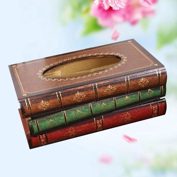 tissue boxes & napkins 1 pc creative retro style book shape box wooden container holder case for home office decoration (random color)
tissue boxes & napkins 1 pc creative retro style book shape box wooden container holder case for home office decoration (random color)