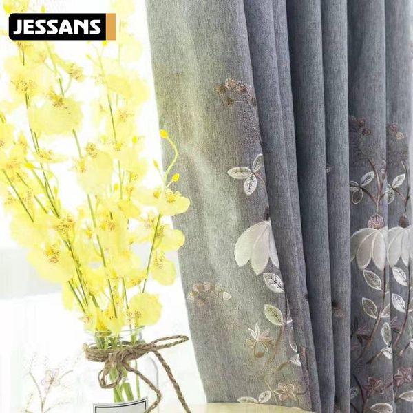curtain & drapes chinese style gray cotton linen water-soluble embroidered curtains for living room bedroom shading tulle decoration
curtain & drapes chinese style gray cotton linen water-soluble embroidered curtains for living room bedroom shading tulle decoration
