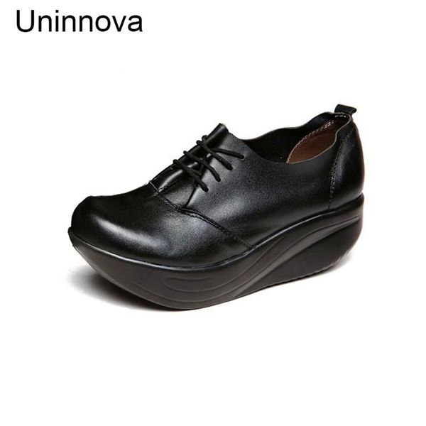 dress shoes uninnova women's med heel wedge platform pumps casual lace up genuine leather extral plus size 43 wp102, Black
dress shoes uninnova women's med heel wedge platform pumps casual lace up genuine leather extral plus size 43 wp102, Black