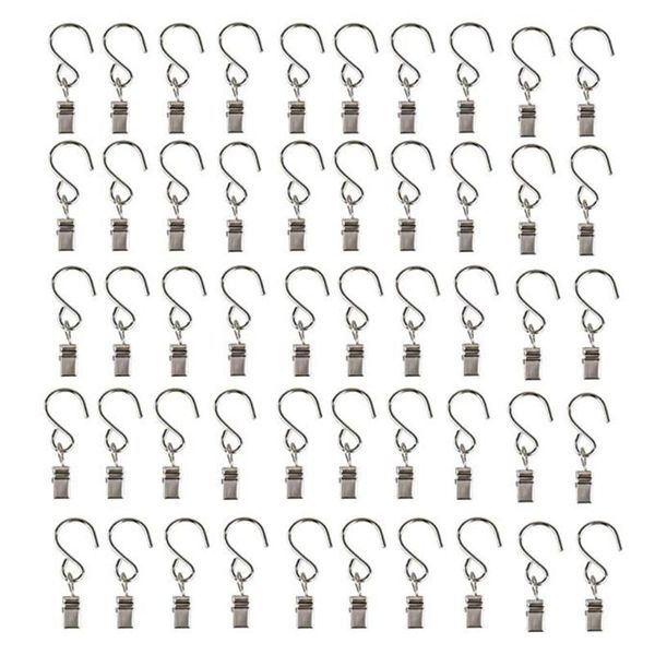 other home decor 50 pcs/set metal hanging s shape hooks with clips kitchen bathroom for curtain po picture party lights
other home decor 50 pcs/set metal hanging s shape hooks with clips kitchen bathroom for curtain po picture party lights