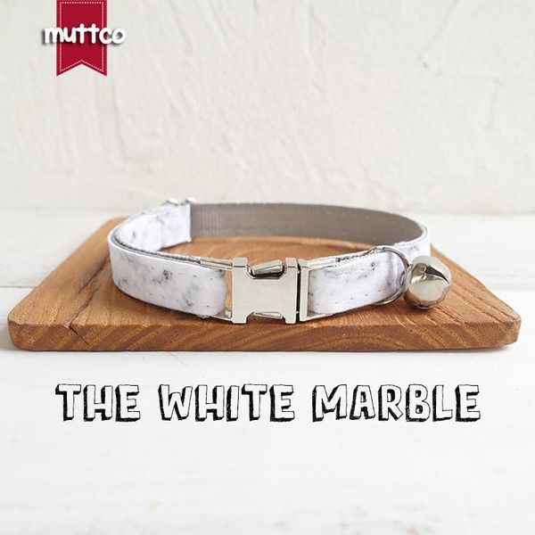 10pcs/lot muttco retailing self-design personalized cat collars handmade collar the white marble 2 sizes ucc085
10pcs/lot muttco retailing self-design personalized cat collars handmade collar the white marble 2 sizes ucc085