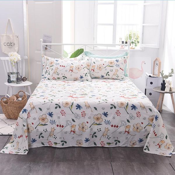 sheets & sets 100% cotton bed sheet single double twin queen king size bedsheet floral cartoon comfortable flat 200x230cm
sheets & sets 100% cotton bed sheet single double twin queen king size bedsheet floral cartoon comfortable flat 200x230cm