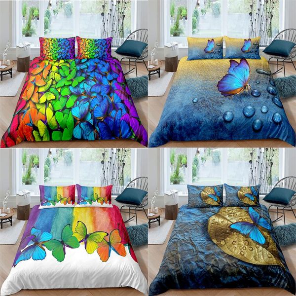 zeimon butterfly duvet cover with pillowcase comforter cover printed single full king size 3d bedding set zipper closure
zeimon butterfly duvet cover with pillowcase comforter cover printed single full king size 3d bedding set zipper closure