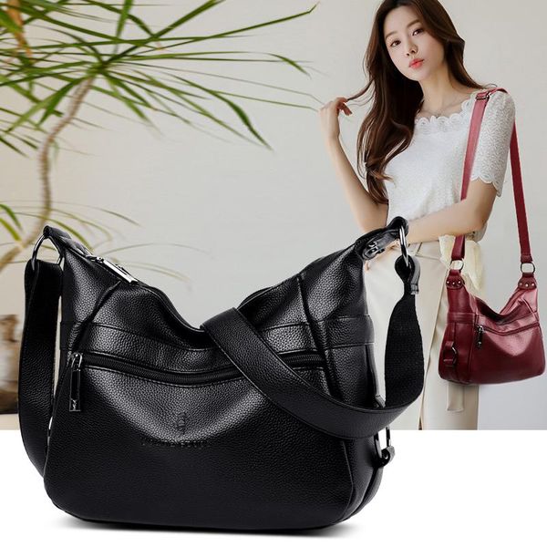 evening bags designer soft pu leather women handbag simple black shoulder bag vintage crossbody hand female solid color messenger sac
evening bags designer soft pu leather women handbag simple black shoulder bag vintage crossbody hand female solid color messenger sac
