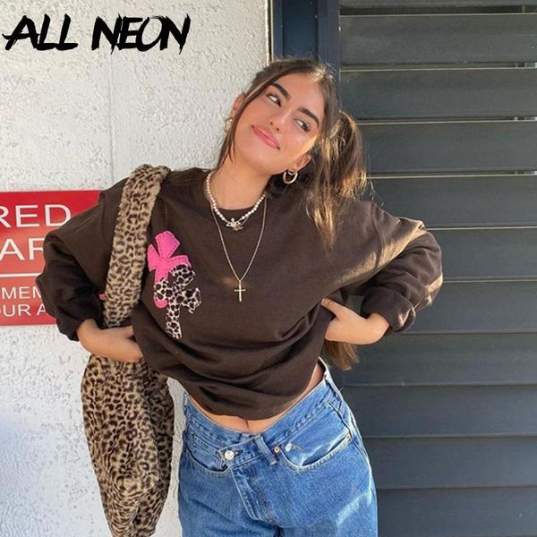 women's hoodies & sweatshirts allneon 90s aesthetics leopard print oversized brown y2k vintage crewneck long sleeve indie outfits stre, Black
women's hoodies & sweatshirts allneon 90s aesthetics leopard print oversized brown y2k vintage crewneck long sleeve indie outfits stre, Black