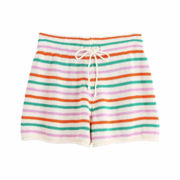 women's shorts doujili sumemr middle waist soft knitted red green stripe short pants sweet girl ladies casual wearing, White;black
women's shorts doujili sumemr middle waist soft knitted red green stripe short pants sweet girl ladies casual wearing, White;black