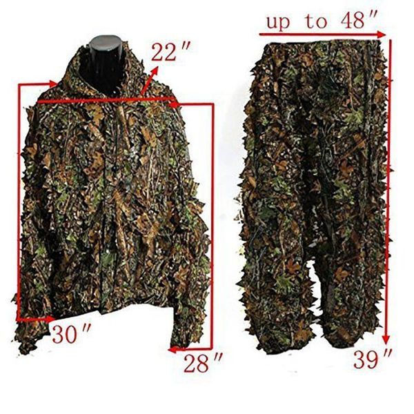 hunting clothes new 3d bionic ghillie suits yowie sniper birdwatch camouflage clothing jacket and pants, Camo
hunting clothes new 3d bionic ghillie suits yowie sniper birdwatch camouflage clothing jacket and pants, Camo