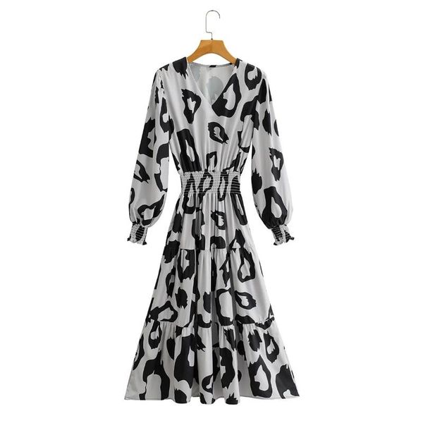 casual dresses 2021 spring women leopard print v neck elastic waist midi dress female long sleeve clothes lady loose vestido d7060, Black;gray
casual dresses 2021 spring women leopard print v neck elastic waist midi dress female long sleeve clothes lady loose vestido d7060, Black;gray