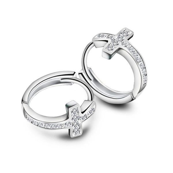 stud quality 925 sterling silver earrings for men and women christ cross ear pendant small ring fashion trend nightclub, Golden;silver
stud quality 925 sterling silver earrings for men and women christ cross ear pendant small ring fashion trend nightclub, Golden;silver