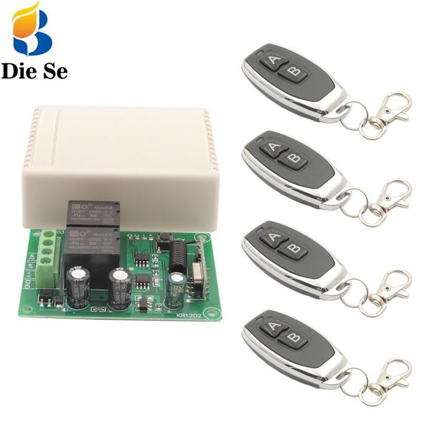 smart home control remote switch 433mhz dc 12v 2ch rf relay receiver and transmitter for garage change motor positive negative
smart home control remote switch 433mhz dc 12v 2ch rf relay receiver and transmitter for garage change motor positive negative