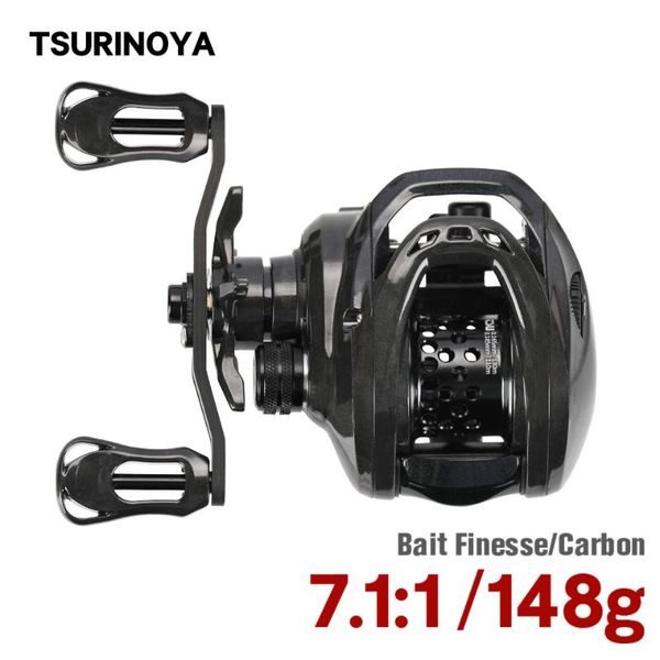 tsurinoya bait finesse 7. high gear ratio ultralight baitcasting fishing reel dark wolf 50 148g trout ajing carbon saltwater
tsurinoya bait finesse 7. high gear ratio ultralight baitcasting fishing reel dark wolf 50 148g trout ajing carbon saltwater