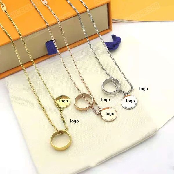 necklaces high version l three in one family ring letter sweater chain two hip hop pendant, Silver
necklaces high version l three in one family ring letter sweater chain two hip hop pendant, Silver